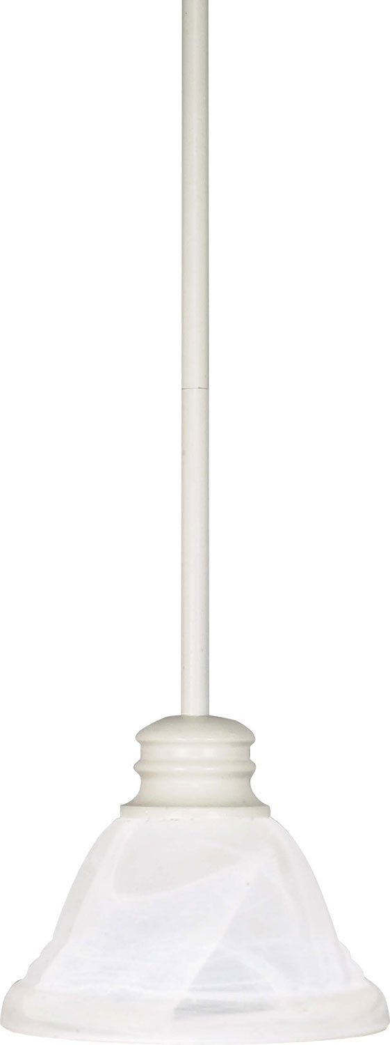 Nuvo Lighting - 60-368 - One Light Mini Pendant - Empire - Textured White