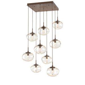 Hammerton Studio - CHB0068-09-BB-GA-C01-L3 - LED Pendant - Nebula - Burnished Bronze