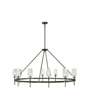 Hinkley - 38259BX - LED Chandelier - Ana - Black Oxide