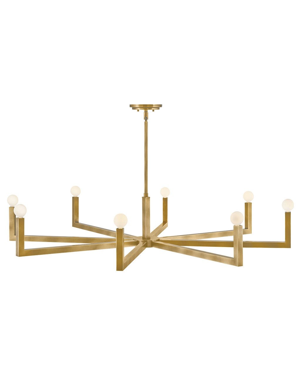 Hinkley - 45049HB - LED Chandelier - Ezra - Heritage Brass