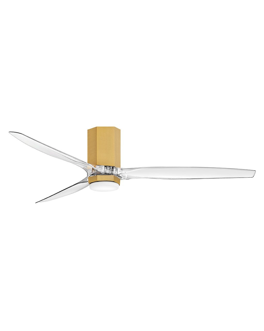 Hinkley - 905860FHB-LDD - 60"Ceiling Fan - Facet - Heritage Brass