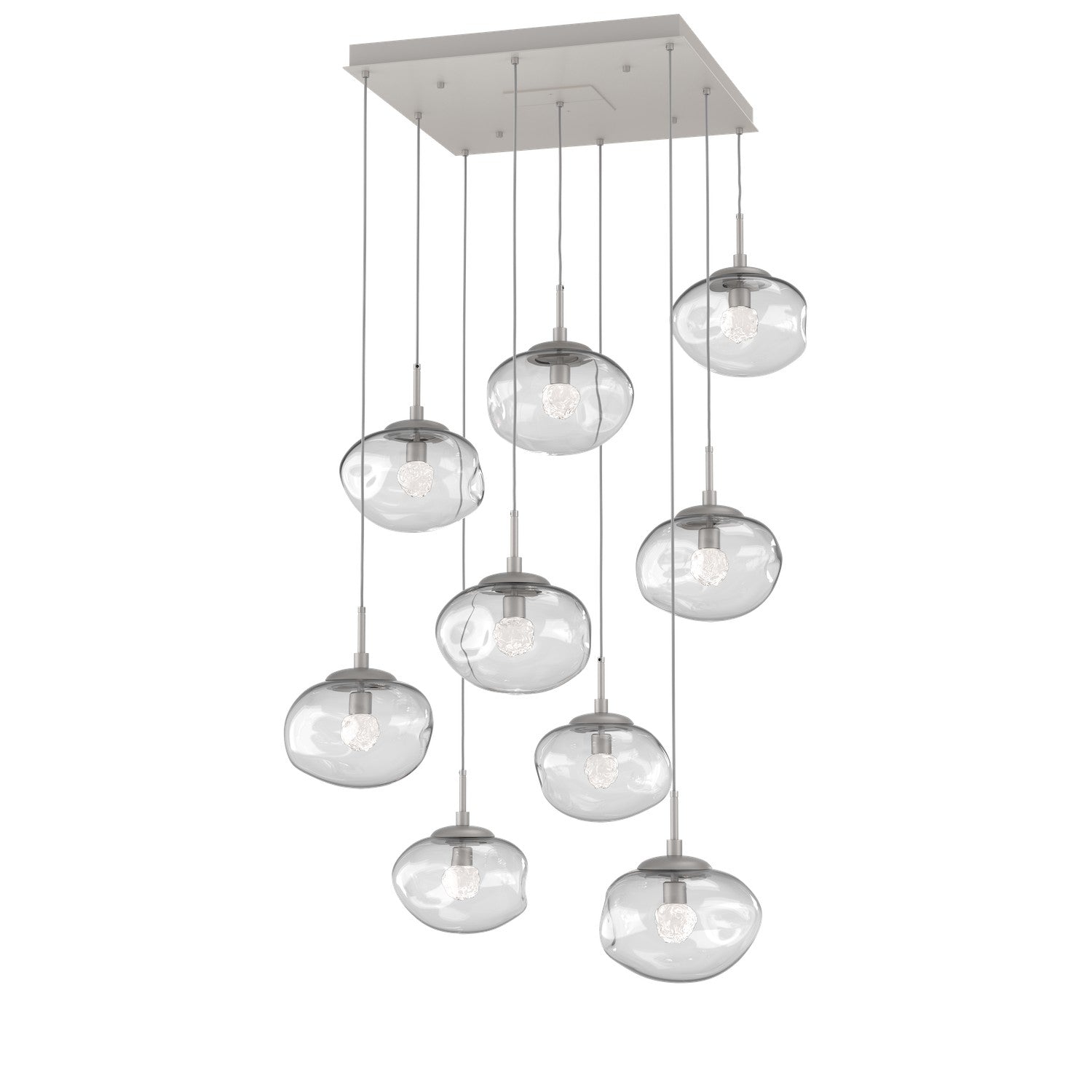 Hammerton Studio - CHB0068-09-BS-FC-C01-L1 - LED Pendant - Nebula - Beige Silver