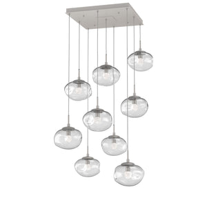 Hammerton Studio - CHB0068-09-BS-FC-C01-L3 - LED Pendant - Nebula - Beige Silver