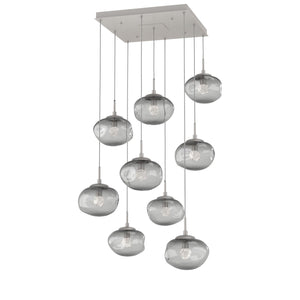Hammerton Studio - CHB0068-09-BS-FS-C01-L3 - LED Pendant - Nebula - Beige Silver