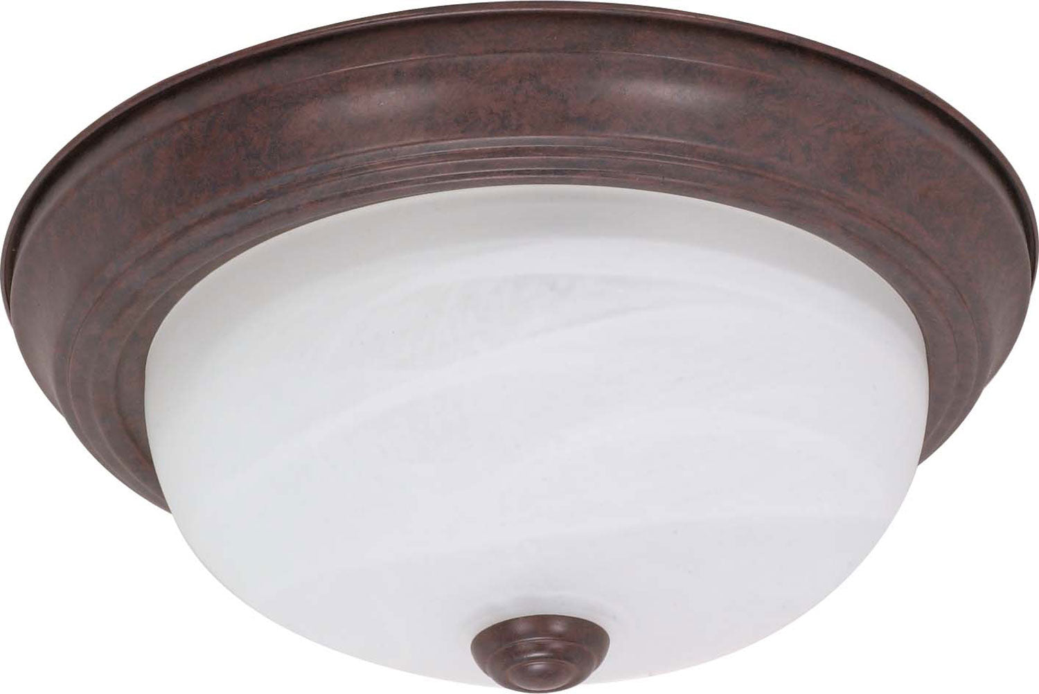 Nuvo Lighting - 60-205 - Two Light Flush Mount - Old Bronze