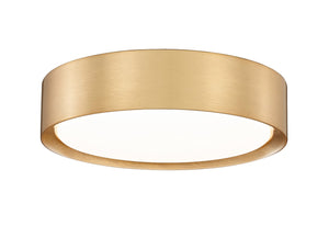 Z-Lite - 1014F12-MGLD-LED - LED Flush Mount - Kawan - Modern Gold