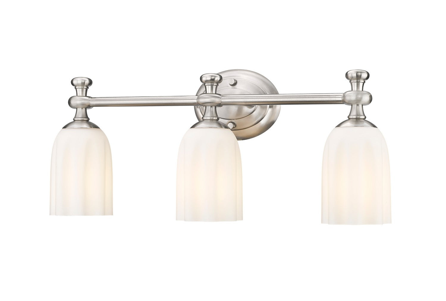 Z-Lite - 1102-3V-BN - Three Light Vanity - Orion - Brushed Nickel