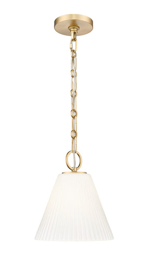 Z-Lite - 3042P10-MGLD - One Light Pendant - Alaric - Modern Gold