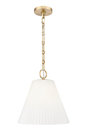 Z-Lite - 3042P14-MGLD - One Light Pendant - Alaric - Modern Gold