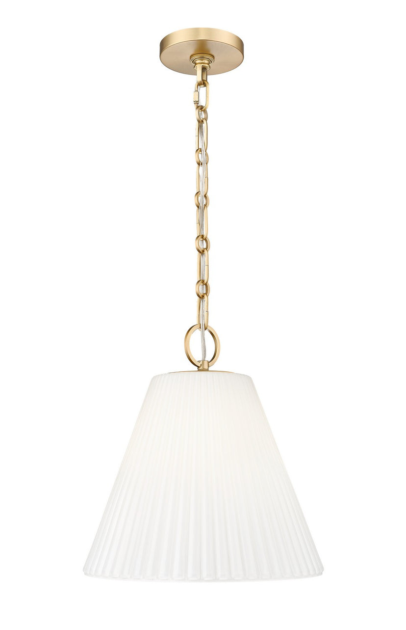 Z-Lite - 3042P14-MGLD - One Light Pendant - Alaric - Modern Gold