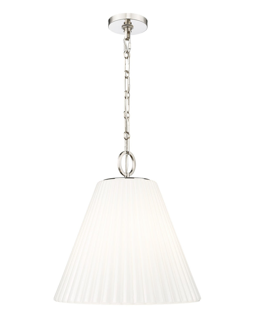 Z-Lite - 3042P18-PN - Three Light Pendant - Alaric - Polished Nickel