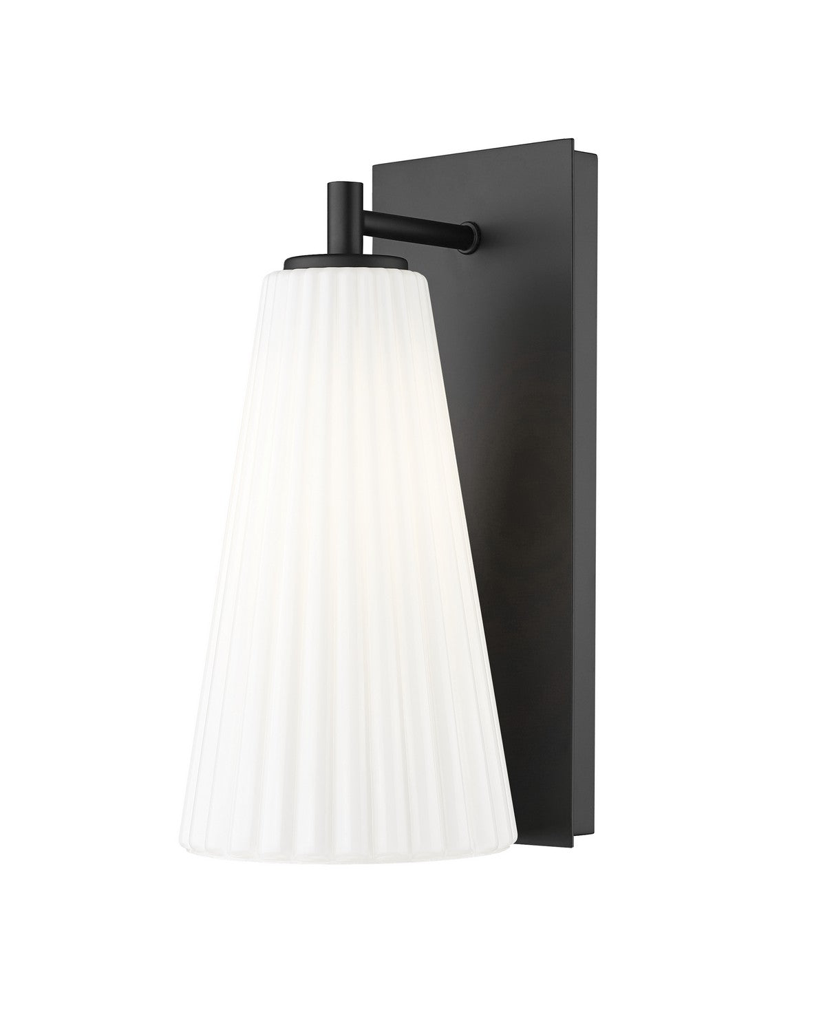 Z-Lite - 3043-1SS-MB - One Light Wall Sconce - Farrell - Matte Black