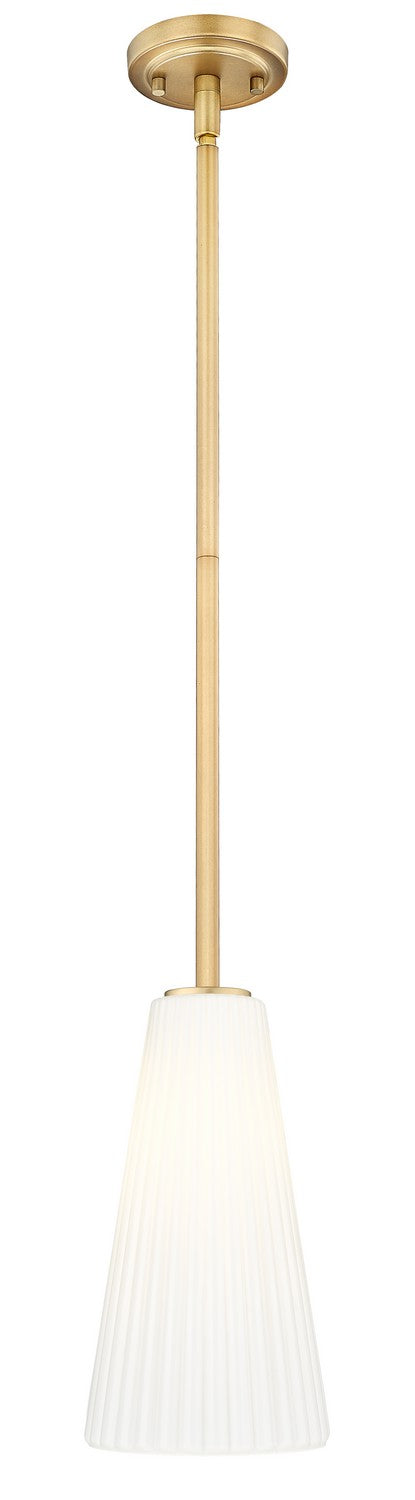 Z-Lite - 3043P7-ROD-MGLD - One Light Pendant - Farrell - Modern Gold