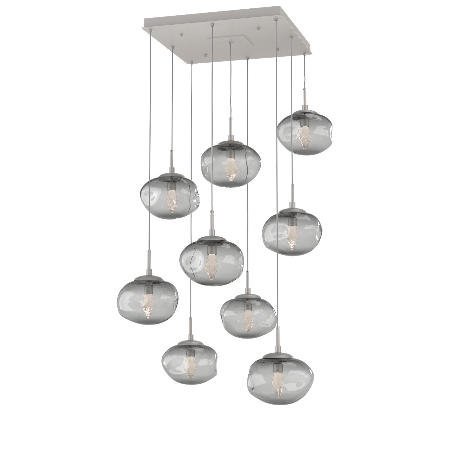 Hammerton Studio - CHB0068-09-BS-GS-C01-L1 - LED Pendant - Nebula - Beige Silver