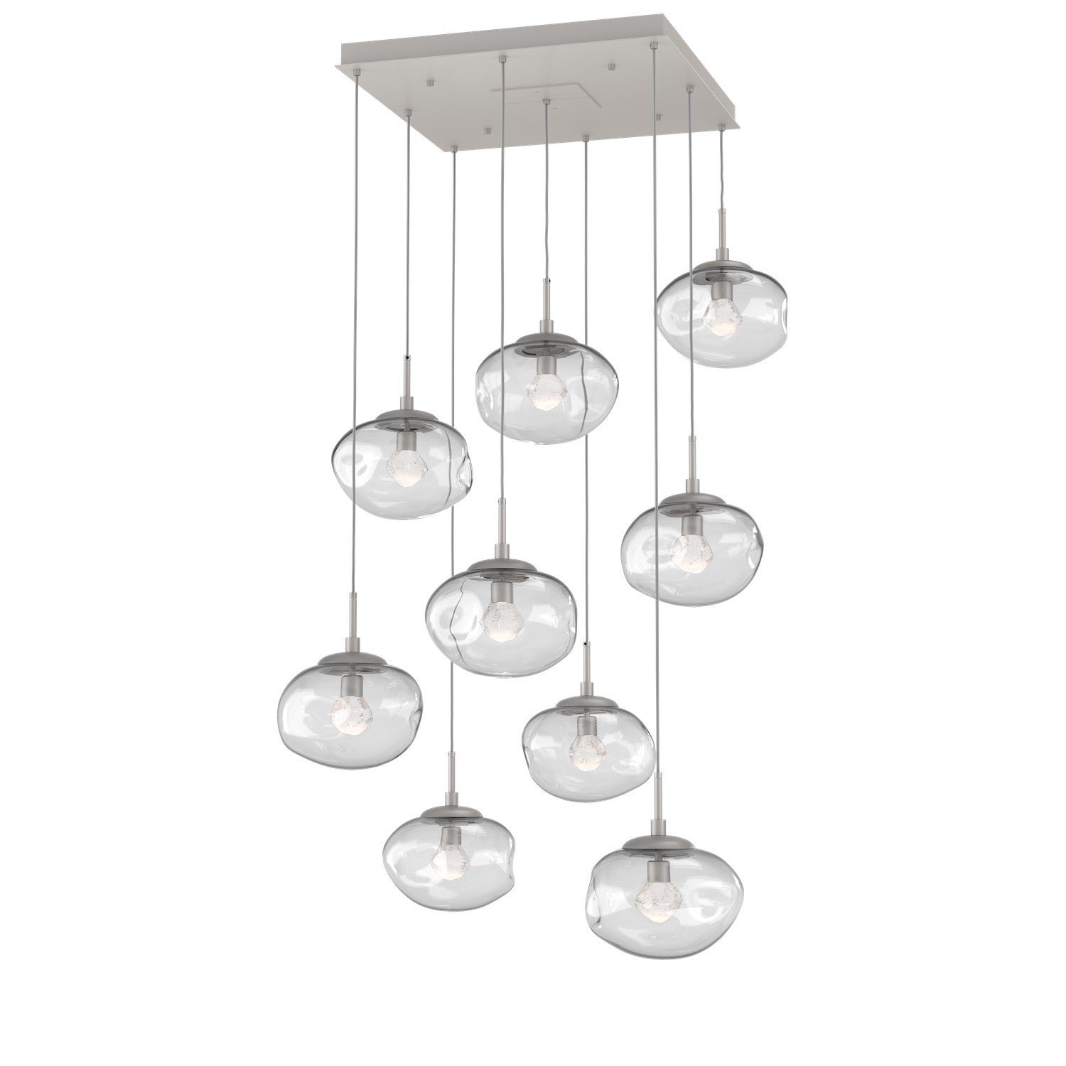 Hammerton Studio - CHB0068-09-BS-ZC-C01-L1 - LED Pendant - Nebula - Beige Silver