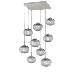 Hammerton Studio - CHB0068-09-BS-ZS-C01-L3 - LED Pendant - Nebula - Beige Silver