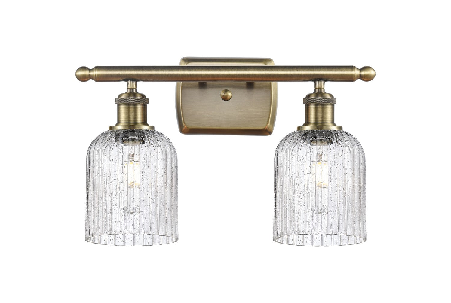 Innovations - 516-2W-AB-G559-5SDY - Two Light Bath Vanity - Ballston - Antique Brass