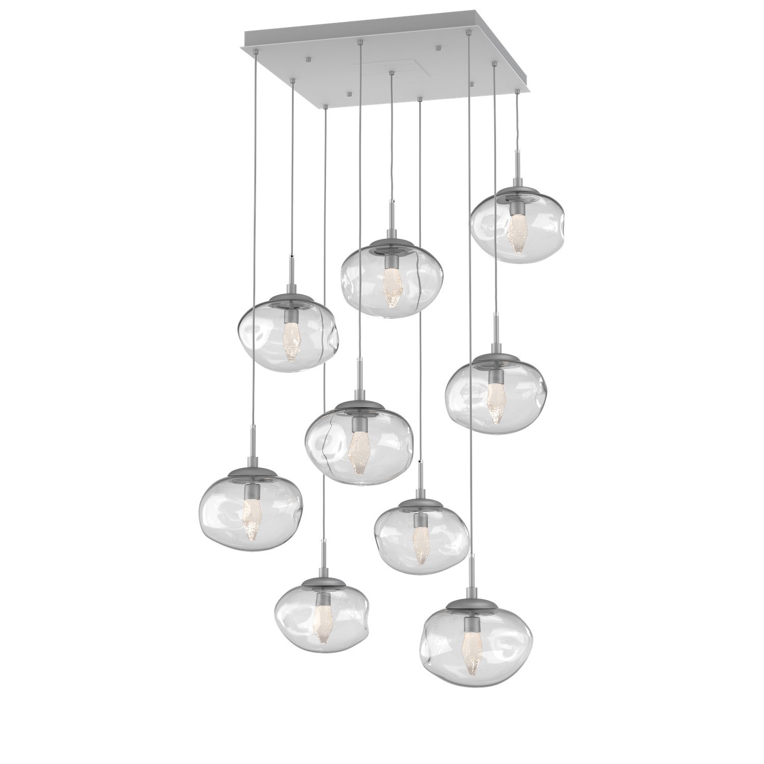 Hammerton Studio - CHB0068-09-CS-GC-C01-L1 - LED Pendant - Nebula - Classic Silver