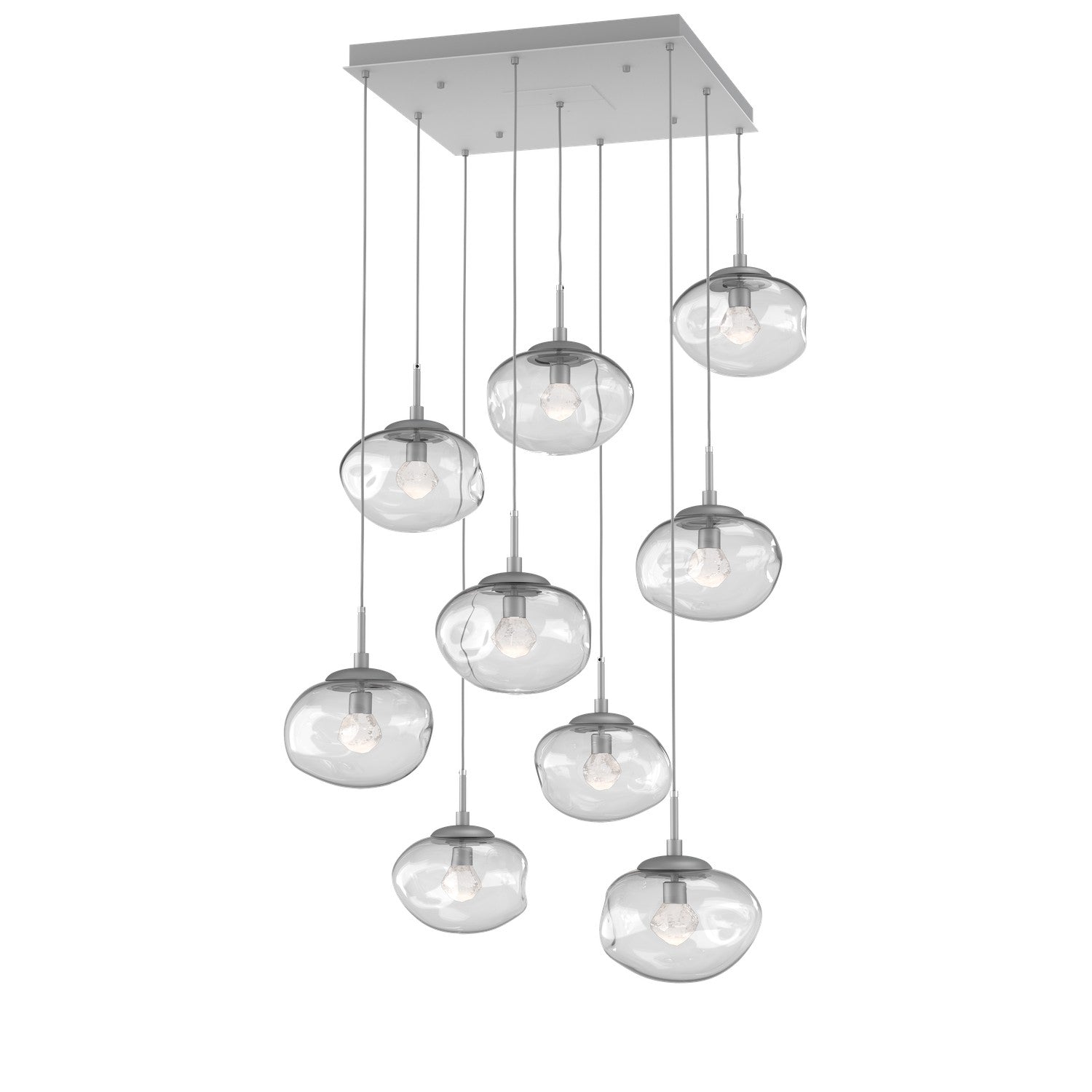 Hammerton Studio - CHB0068-09-CS-ZC-C01-L1 - LED Pendant - Nebula - Classic Silver