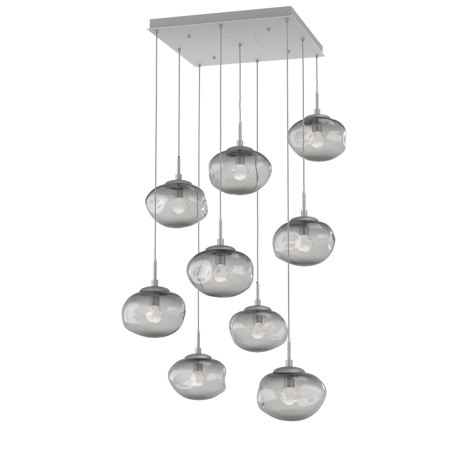 Hammerton Studio - CHB0068-09-CS-ZS-C01-L1 - LED Pendant - Nebula - Classic Silver