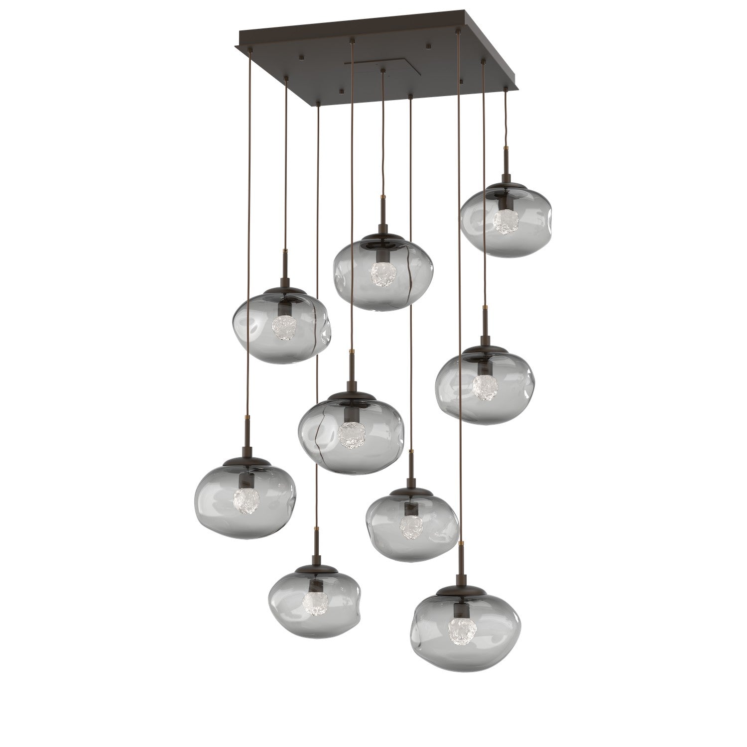 Hammerton Studio - CHB0068-09-FB-FS-C01-L3 - LED Pendant - Nebula - Flat Bronze