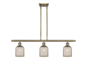 Innovations - 516-3I-AB-G559-5ME - Three Light Island Pendant - Ballston - Antique Brass