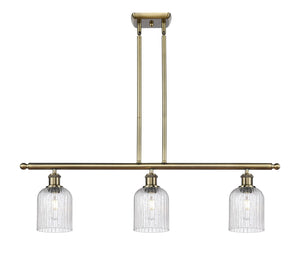 Innovations - 516-3I-AB-G559-5SDY - Three Light Island Pendant - Ballston - Antique Brass