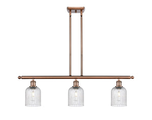 Innovations - 516-3I-AC-G559-5SDY - Three Light Island Pendant - Ballston - Antique Copper