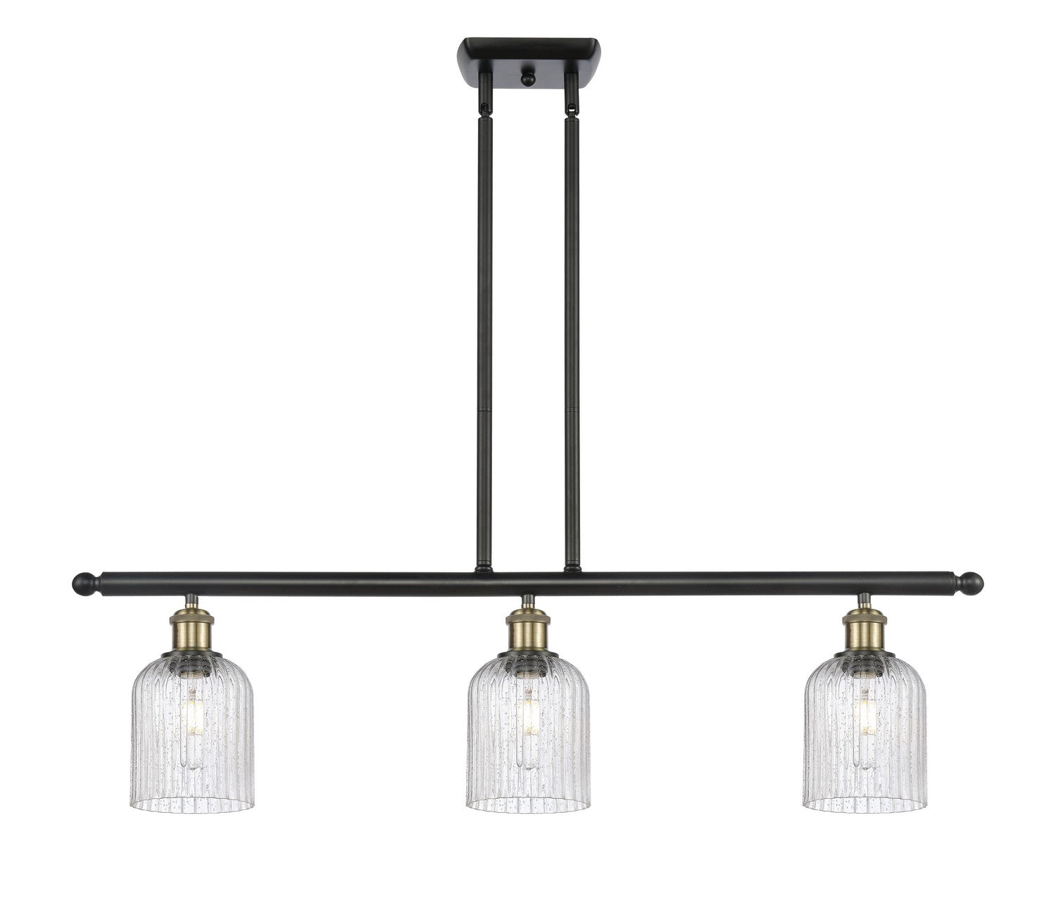 Innovations - 516-3I-BAB-G559-5SDY - Three Light Island Pendant - Ballston - Black Antique Brass