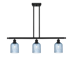 Innovations - 516-3I-BK-G559-5BL - Three Light Island Pendant - Ballston - Matte Black