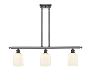 Innovations - 516-3I-OB-G559-5GWH - Three Light Island Pendant - Ballston - Oil Rubbed Bronze