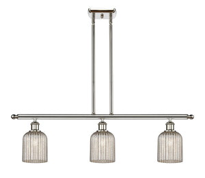 Innovations - 516-3I-PN-G559-5ME - Three Light Island Pendant - Ballston - Polished Nickel