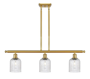 Innovations - 516-3I-SG-G559-5SDY - Three Light Island Pendant - Ballston - Satin Gold