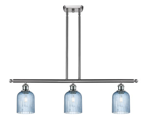 Innovations - 516-3I-SN-G559-5BL - Three Light Island Pendant - Ballston - Brushed Satin Nickel