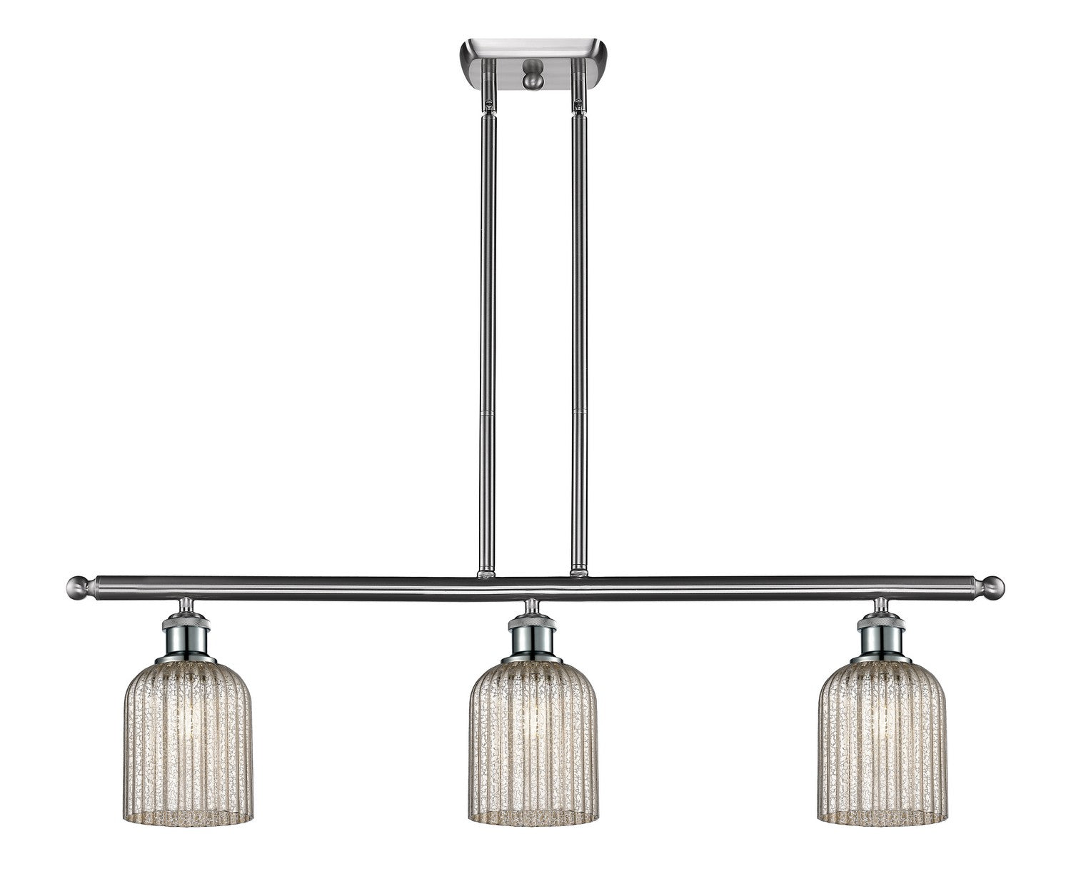 Innovations - 516-3I-SN-G559-5ME - Three Light Island Pendant - Ballston - Brushed Satin Nickel