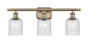 Innovations - 516-3W-AB-G559-5SDY - Three Light Bath Vanity - Ballston - Antique Brass