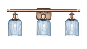 Innovations - 516-3W-AC-G559-5BL - Three Light Bath Vanity - Ballston - Antique Copper