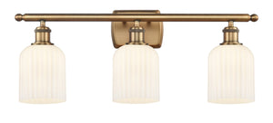 Innovations - 516-3W-BB-G559-5GWH - Three Light Bath Vanity - Ballston - Brushed Brass