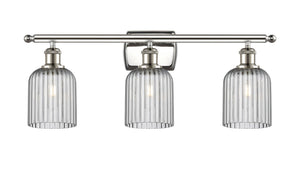 Innovations - 516-3W-PN-G559-5SM - Three Light Bath Vanity - Ballston - Polished Nickel