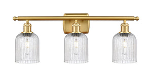 Innovations - 516-3W-SG-G559-5SDY - Three Light Bath Vanity - Ballston - Satin Gold