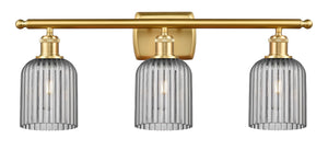 Innovations - 516-3W-SG-G559-5SM - Three Light Bath Vanity - Ballston - Satin Gold