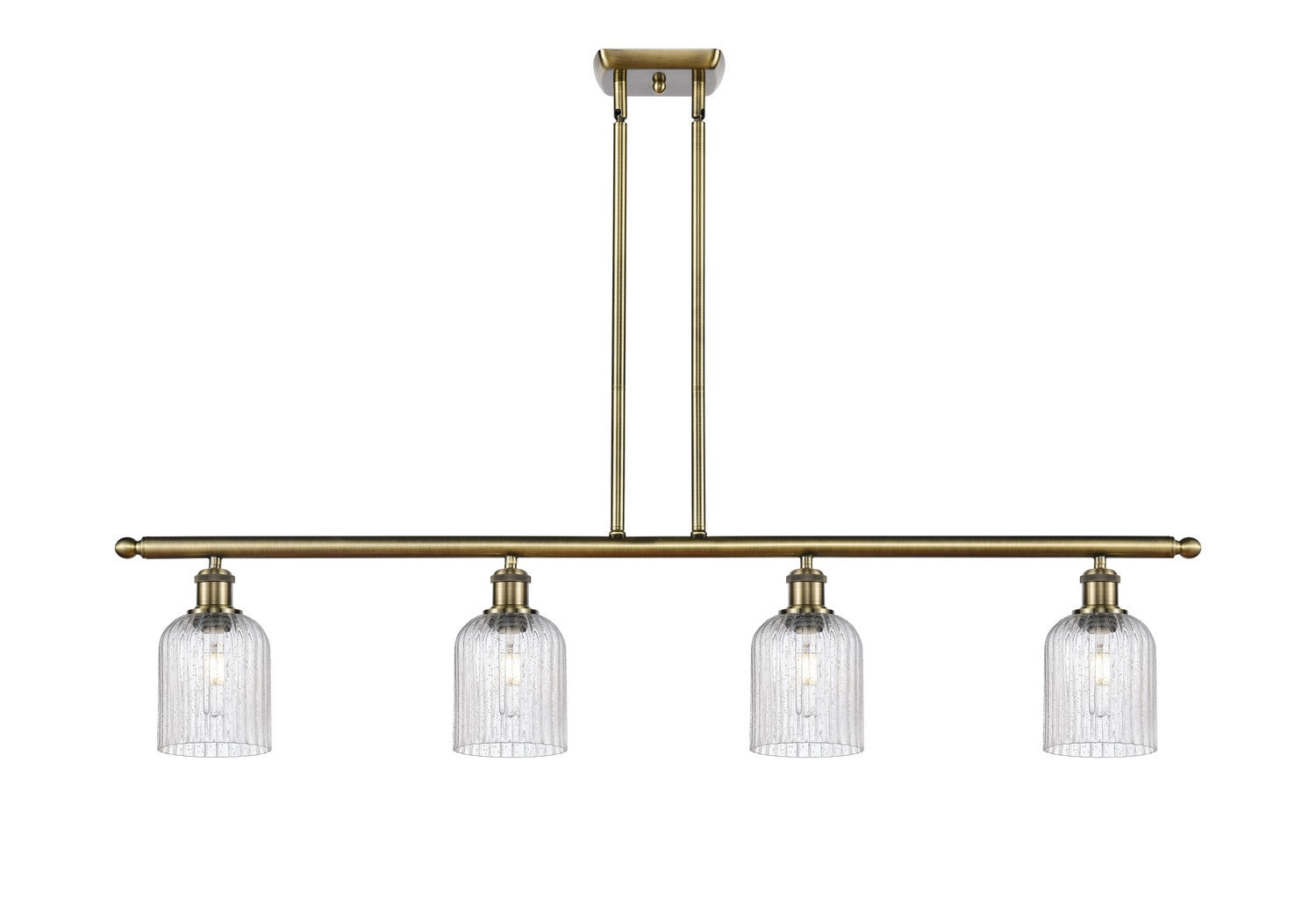 Innovations - 516-4I-AB-G559-5SDY - Four Light Island Pendant - Ballston - Antique Brass