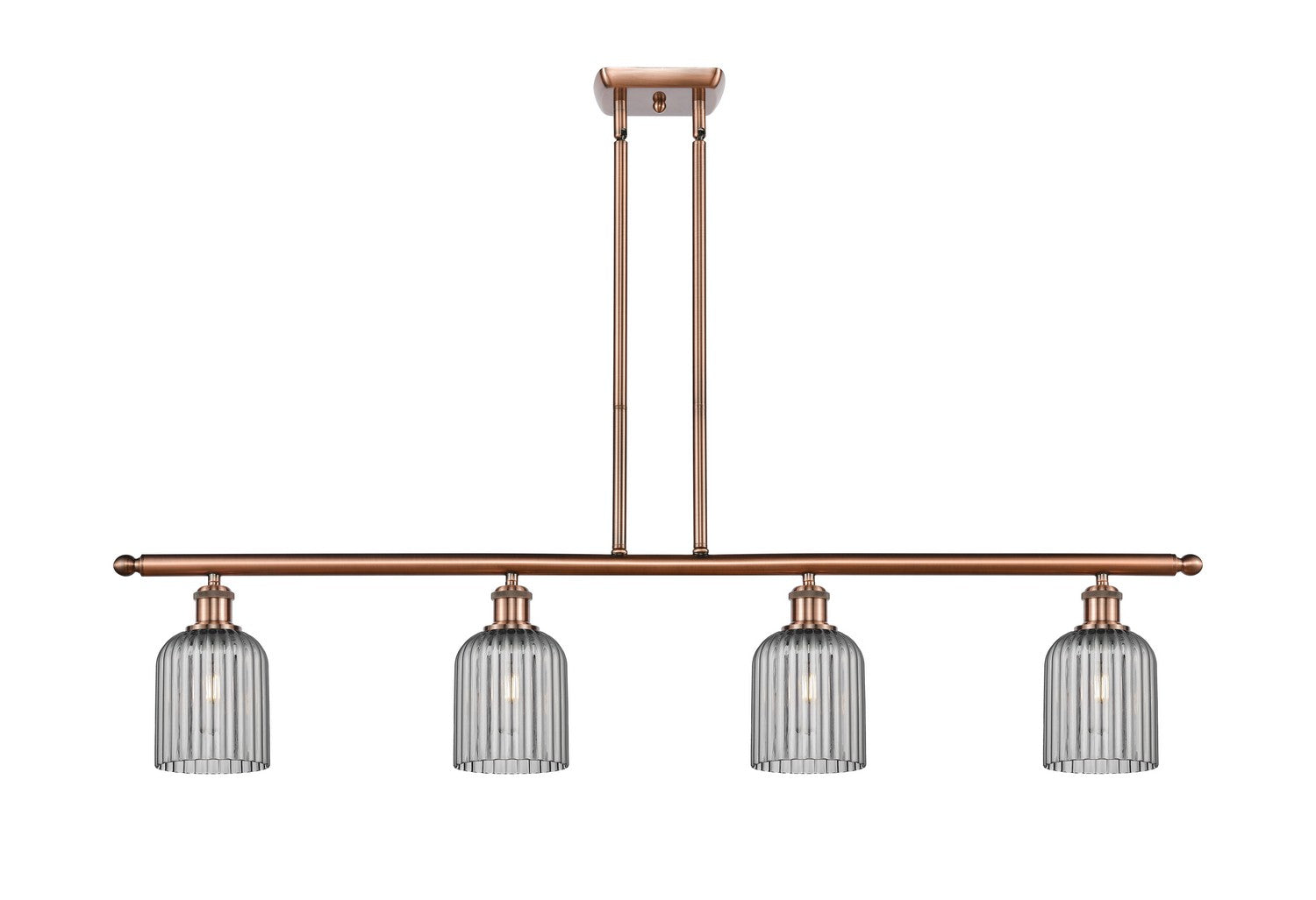 Innovations - 516-4I-AC-G559-5SM - Four Light Island Pendant - Ballston - Antique Copper