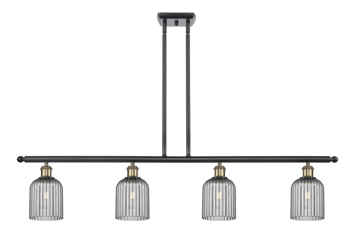 Innovations - 516-4I-BAB-G559-5SM - Four Light Island Pendant - Ballston - Black Antique Brass