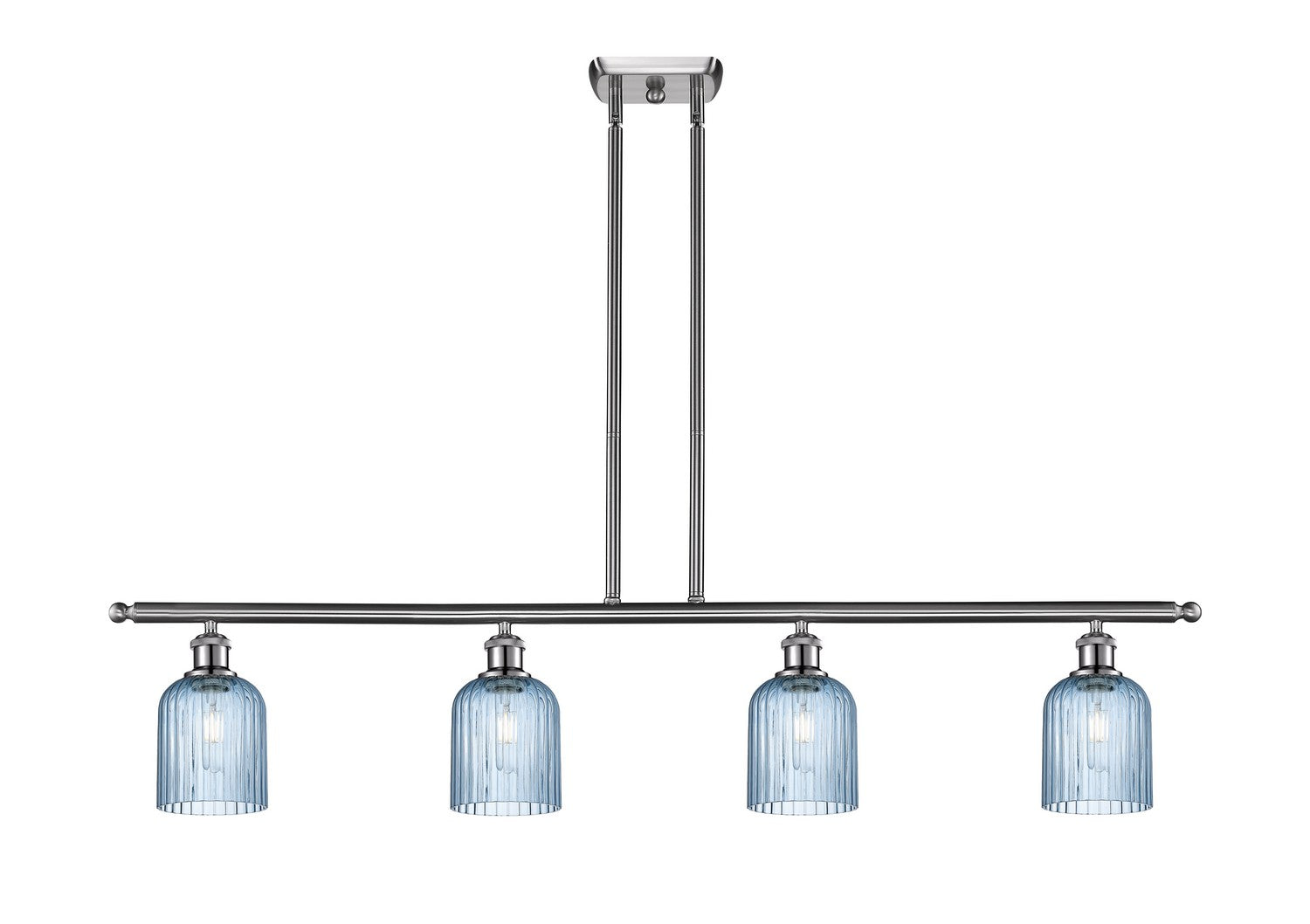 Innovations - 516-4I-SN-G559-5BL - Four Light Island Pendant - Ballston - Brushed Satin Nickel