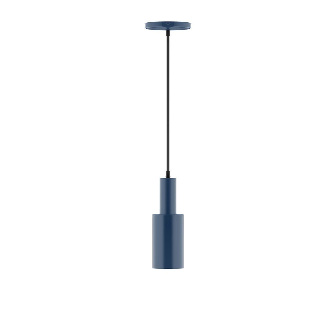 Montclair Light Works - PEBX450-50-C01 - One Light Pendant - Stack - Navy