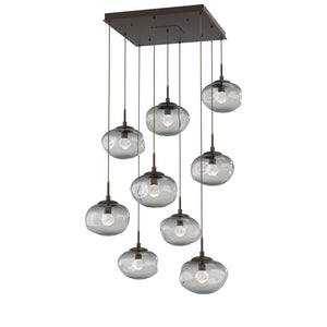 Hammerton Studio - CHB0068-09-FB-ZS-C01-L1 - LED Pendant - Nebula - Flat Bronze