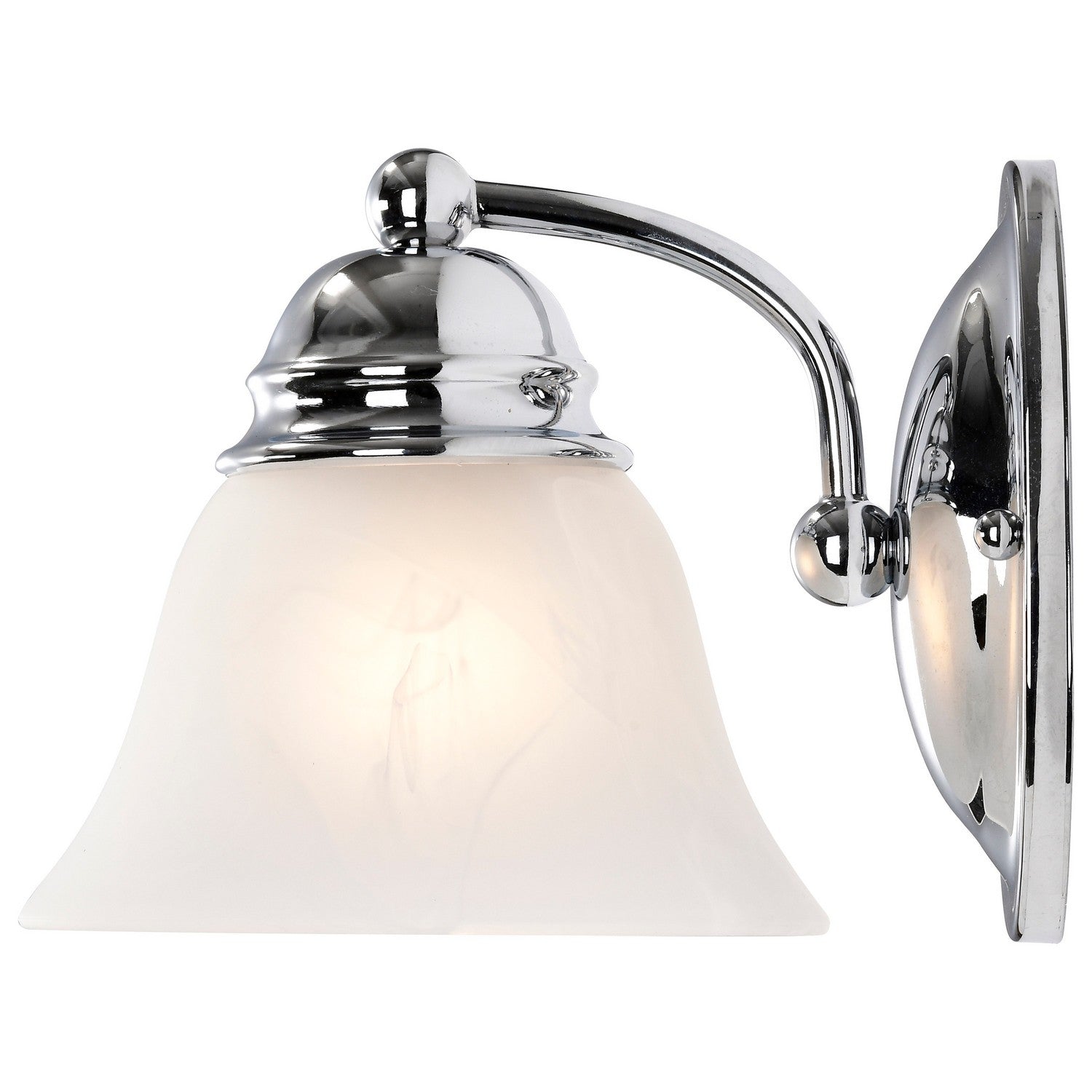 Nuvo Lighting - 60-336 - One Light Vanity - Empire - Polished Chrome