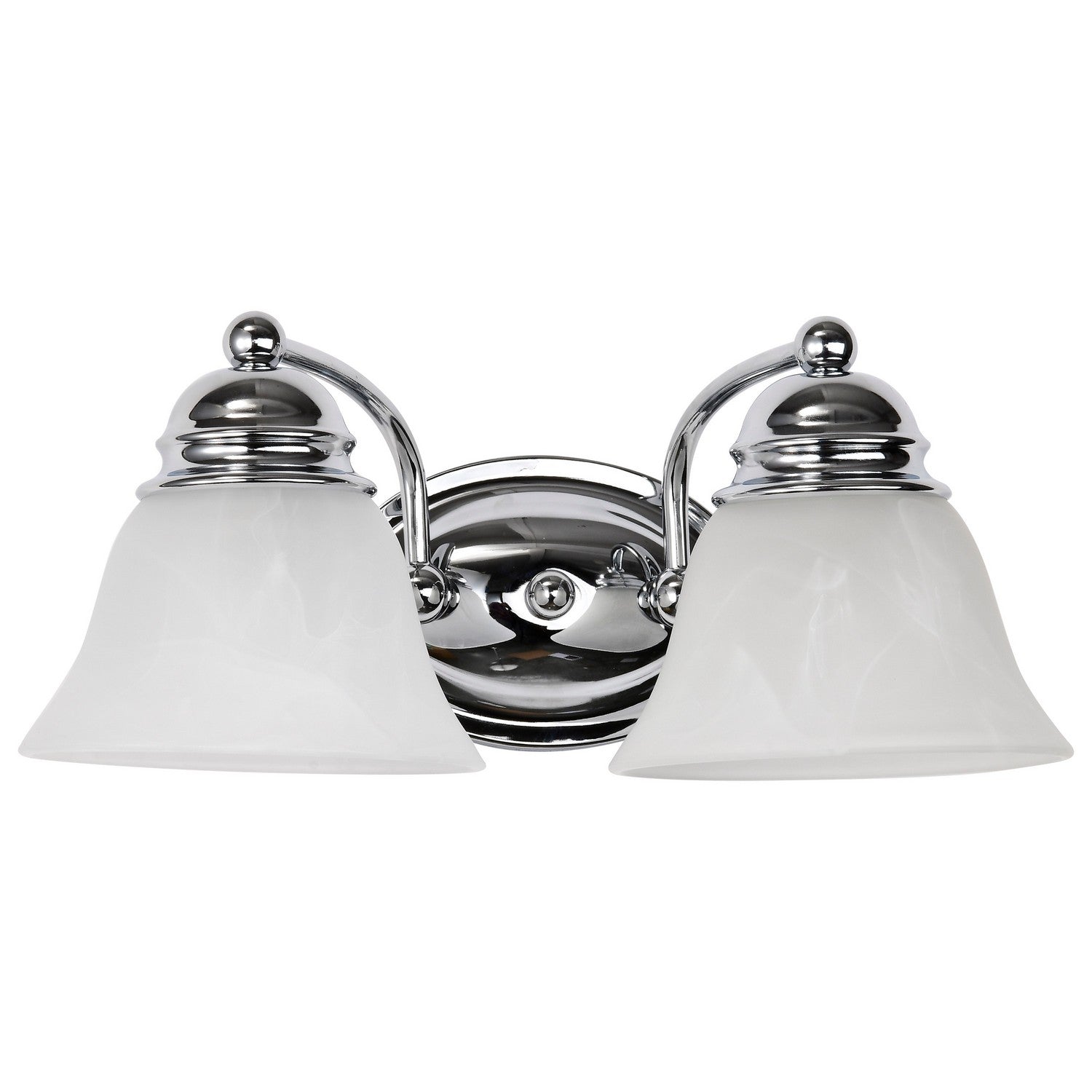 Nuvo Lighting - 60-337 - Two Light Vanity - Empire - Polished Chrome