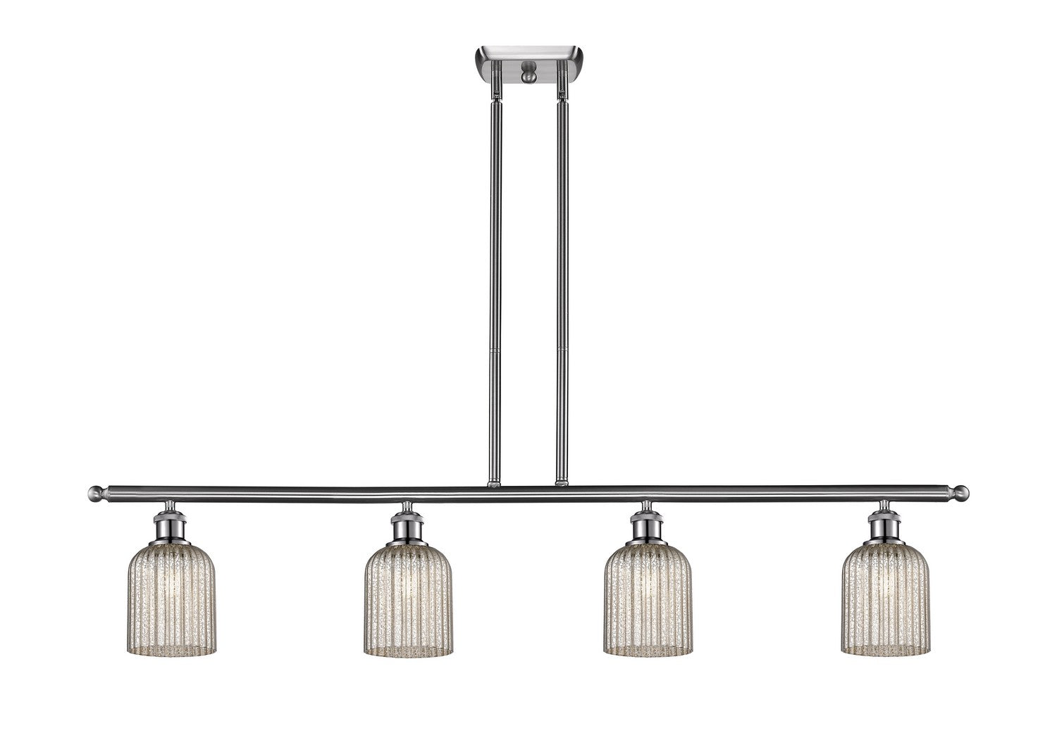 Innovations - 516-4I-SN-G559-5ME - Four Light Island Pendant - Ballston - Brushed Satin Nickel